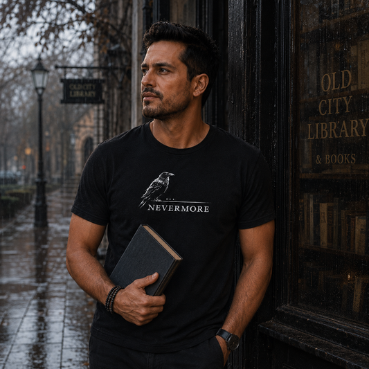 Nevermore Unisex Literary T Shirt