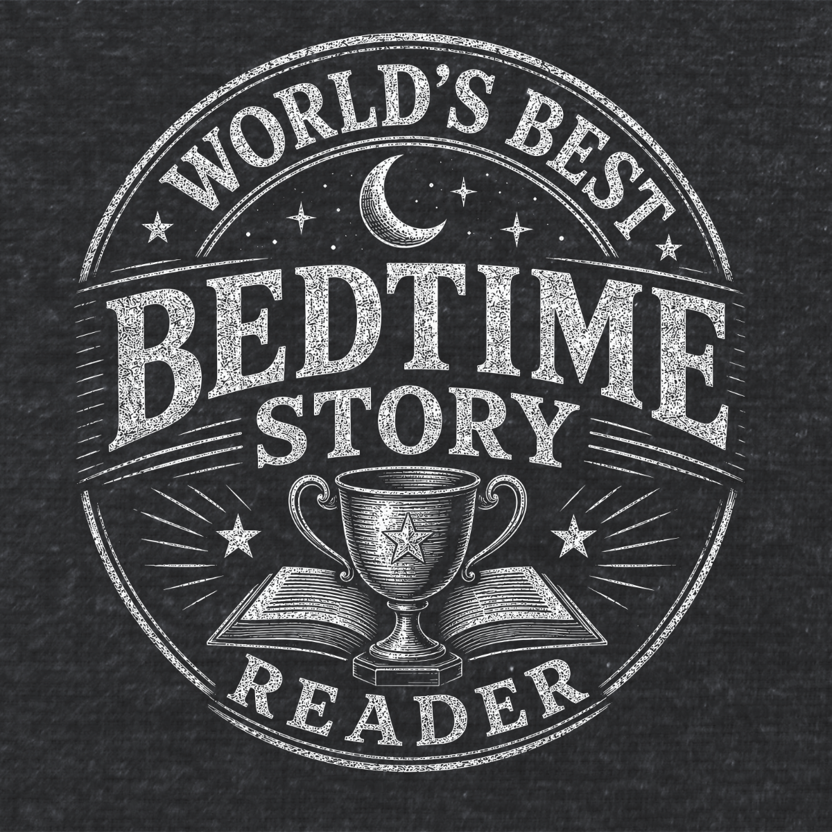 World's Best Bedtime Story Reader Unisex Literary T Shirt