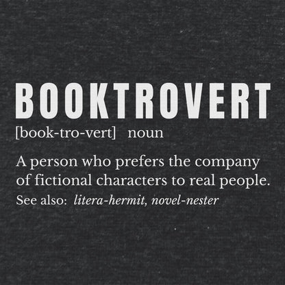 Booktrovert Unisex Literary T Shirt