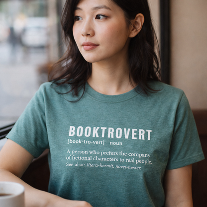 Booktrovert Unisex Literary T Shirt