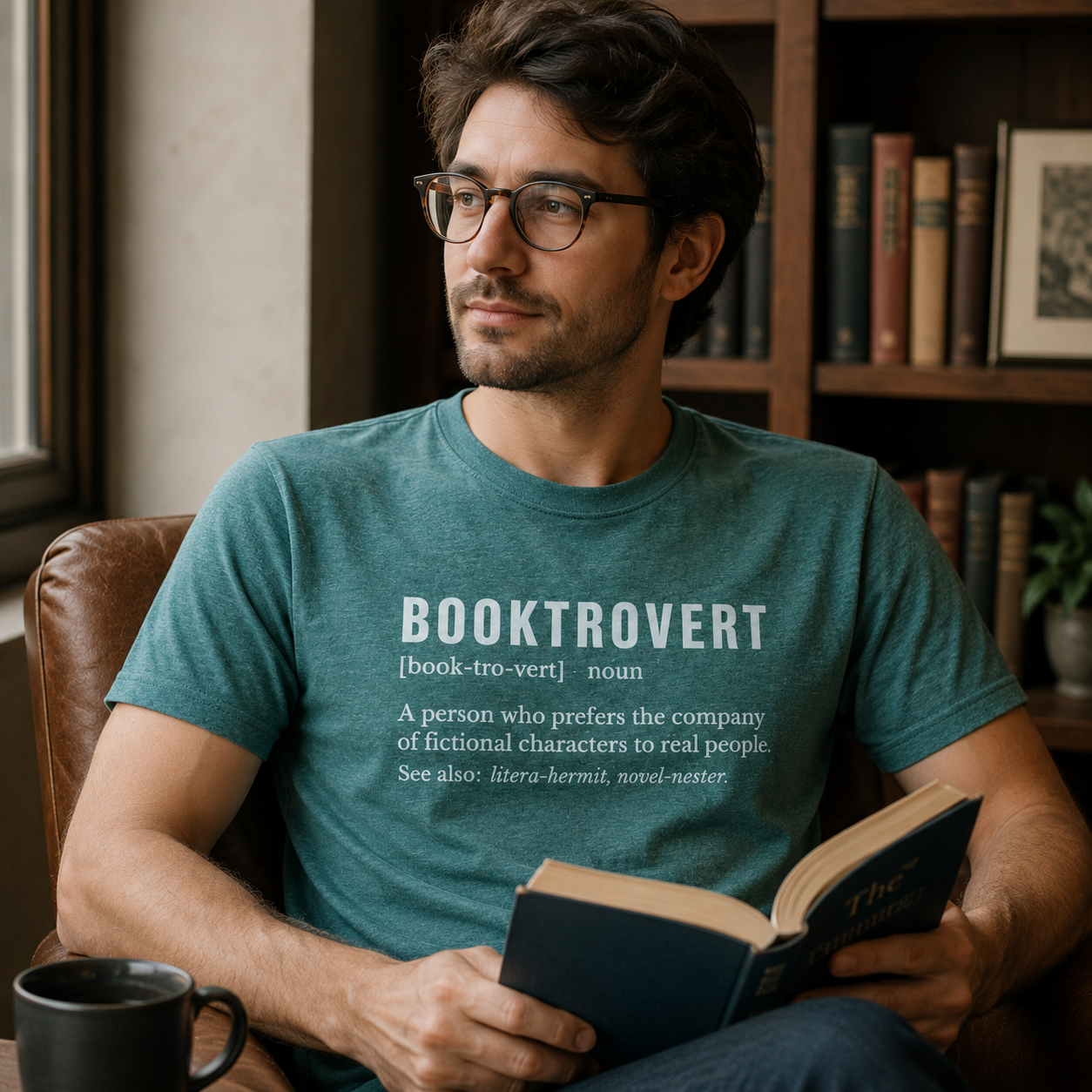 Booktrovert Unisex Literary T Shirt