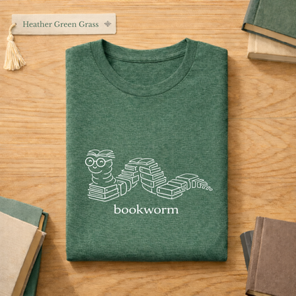 Bookworm Unisex Literary T Shirt