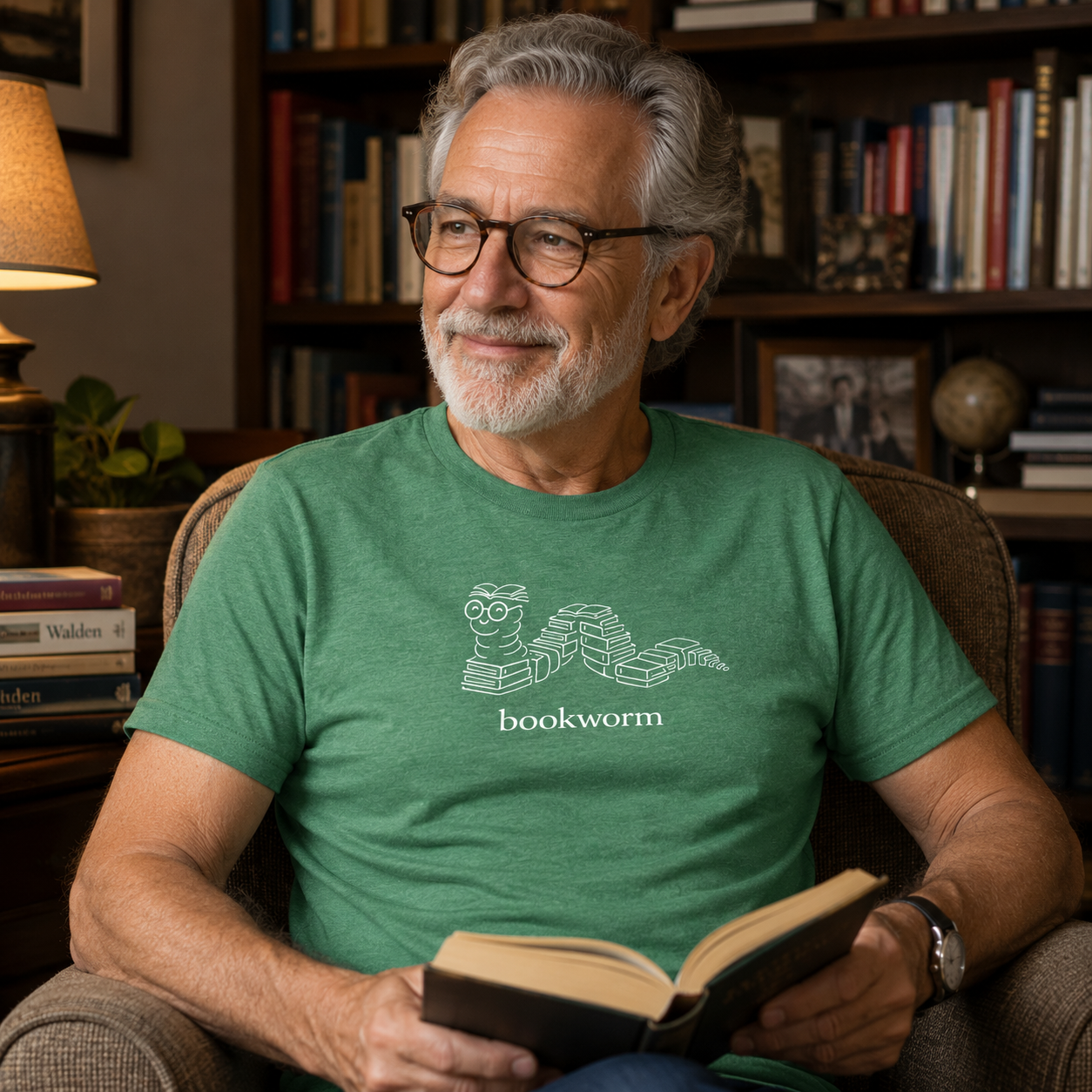 Bookworm Unisex Literary T Shirt