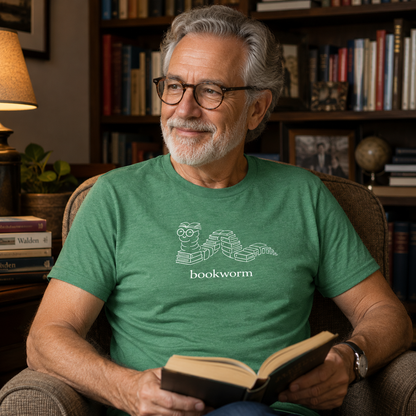 Bookworm Unisex Literary T Shirt