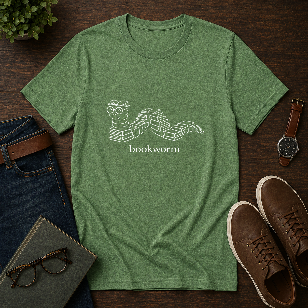 Bookworm Unisex Literary T Shirt