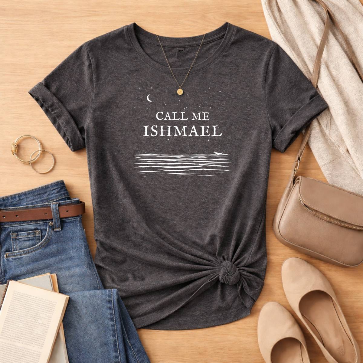 Call Me Ishmael Unisex Literary T Shirt