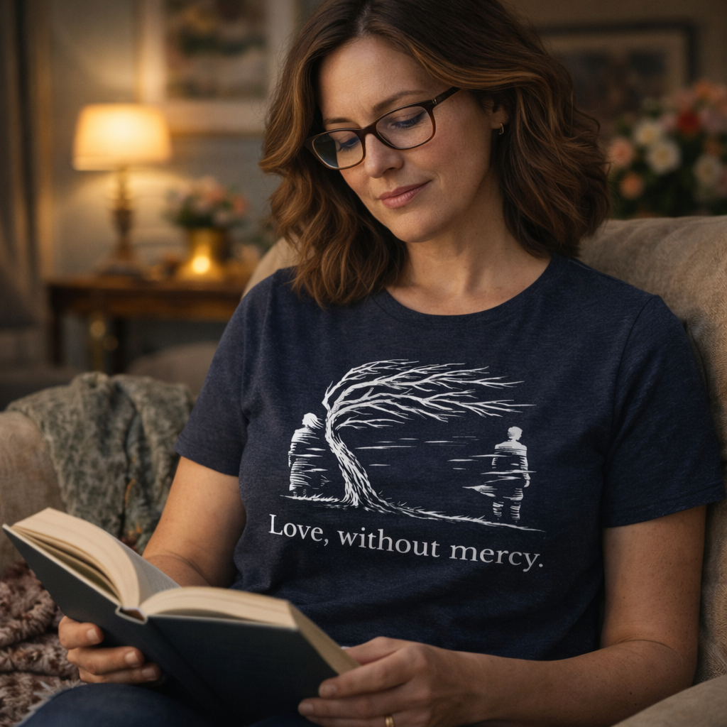 Love, Without Mercy Literary T Shirt