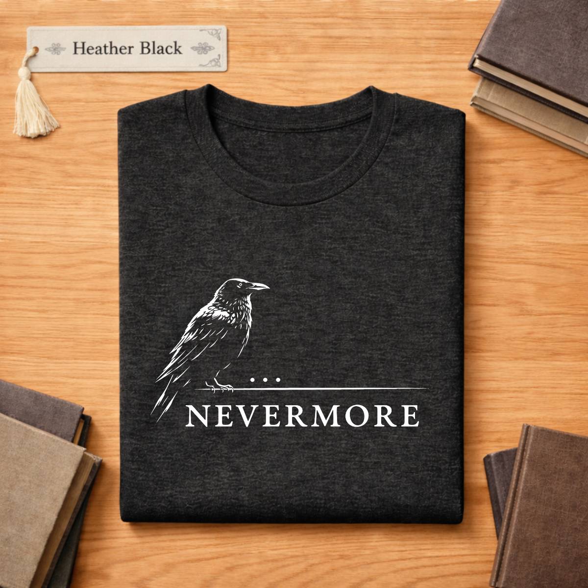 Nevermore Unisex Literary T Shirt