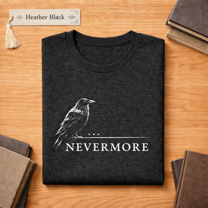 Nevermore Unisex Literary T Shirt