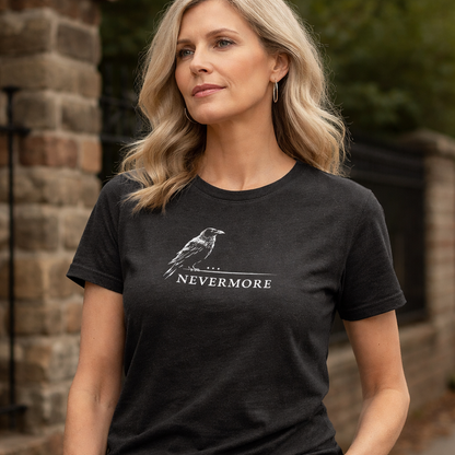 Nevermore Unisex Literary T Shirt