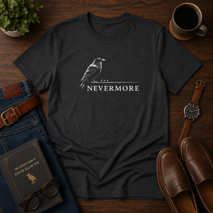 Nevermore Unisex Literary T Shirt