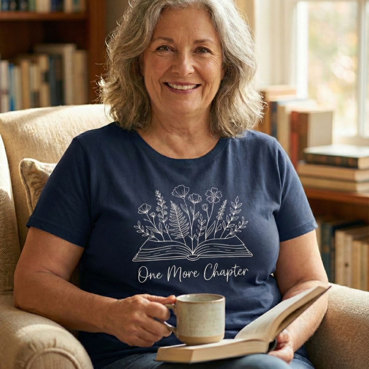 One More Chapter  Literary T Shirt