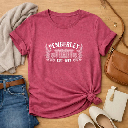 Pemberley Literary T Shirt