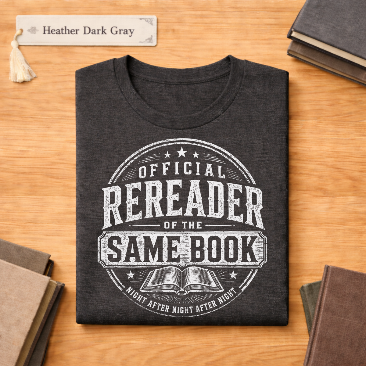 Official Rereader Unisex Literary T Shirt