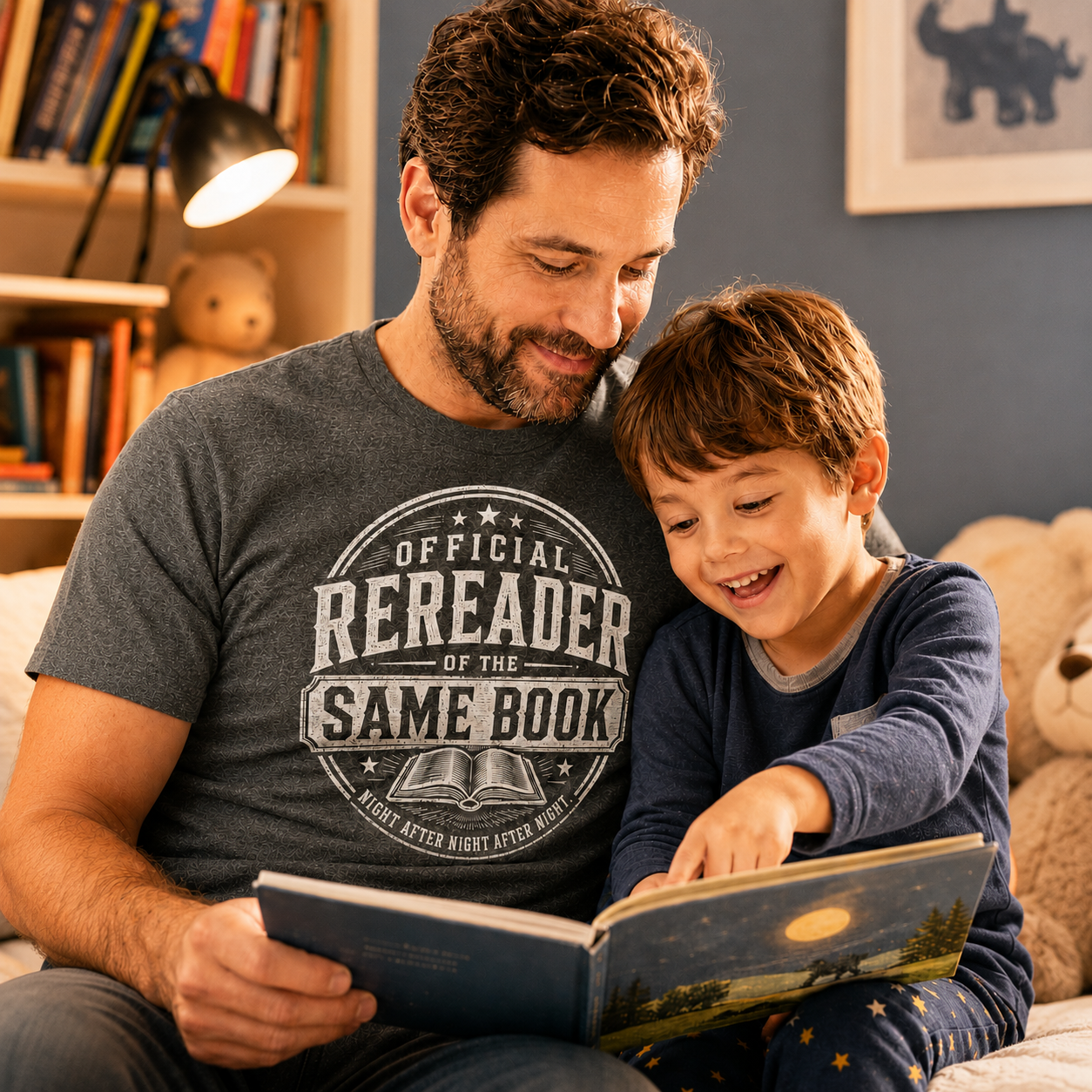 Official Rereader Unisex Literary T Shirt